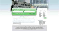 Desktop Screenshot of prdguide.com